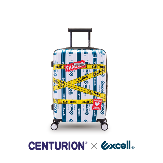 【Excell 臺灣非常】 高品質封箱工具 | CENTURION⨉Excell 聯名旅行箱,20吋 Excell聯名款 登機箱