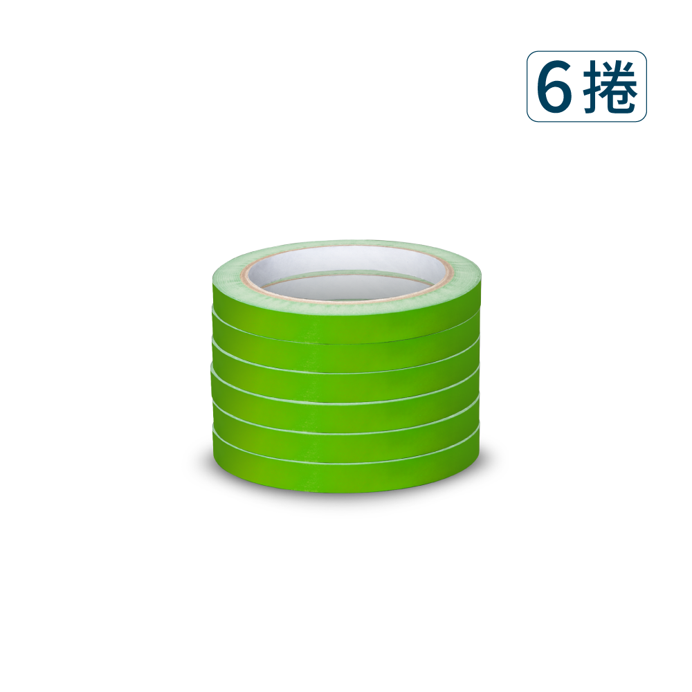 【Excell 臺灣非常】 高品質封箱工具 | 66M束口機專用膠帶(6捲)