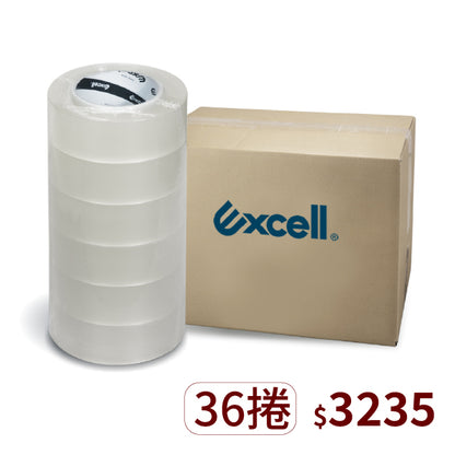 ▋企業專屬 ▋150M超黏透明封箱膠帶(僅適用握把)(18捲以上)