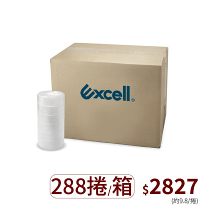 【Excell 臺灣非常】 高品質封箱工具 | ▋企業專屬 ▋27M透亮小膠帶(36捲以上)，36捲，$395，144捲以上，單捲約10.4