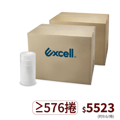 【Excell 臺灣非常】 高品質封箱工具 | ▋企業專屬 ▋27M透亮小膠帶(36捲以上)，72捲，$764，144捲以上，單捲約10.4