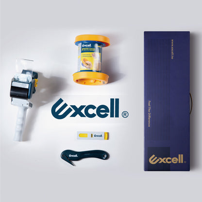【Excell 臺灣非常】 高品質封箱工具 | 型號：舒適封箱禮盒(RT-826)，尺寸：41x16.5x13cm，商品重量：1680g，主商品：RT-826，其他商品：SD-772、HP-259、HP-PK9YL