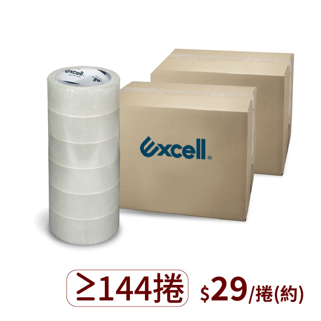 ▋企業專屬 ▋50M超黏透明封箱膠帶(36捲以上)