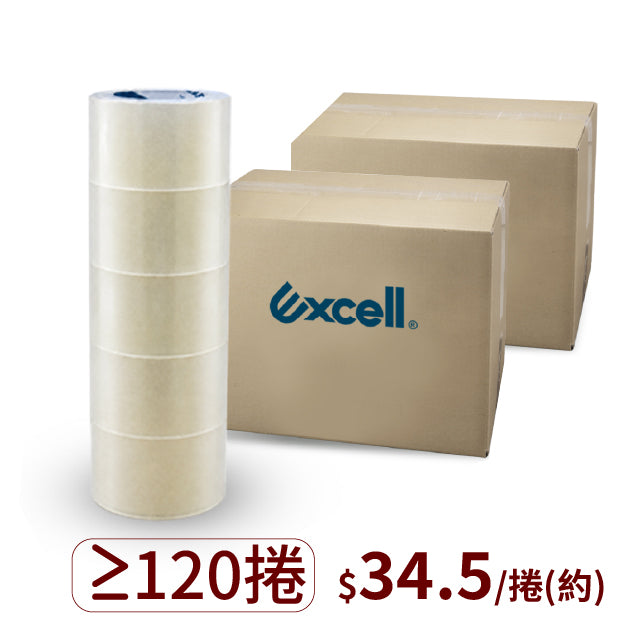 ▋企業專屬 ▋60mm加寬x50M超黏透明封箱膠帶(僅適用加寬膠台)