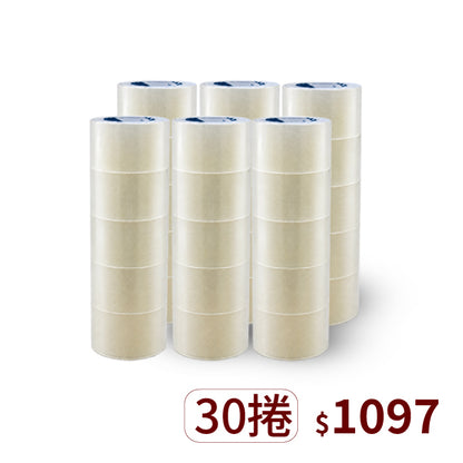 ▋企業專屬 ▋60mm加寬x50M超黏透明封箱膠帶(僅適用加寬膠台)