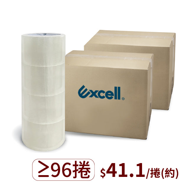 ▋企業專屬 ▋72mm加寬x50M超黏透明封箱膠帶(24捲以上)
