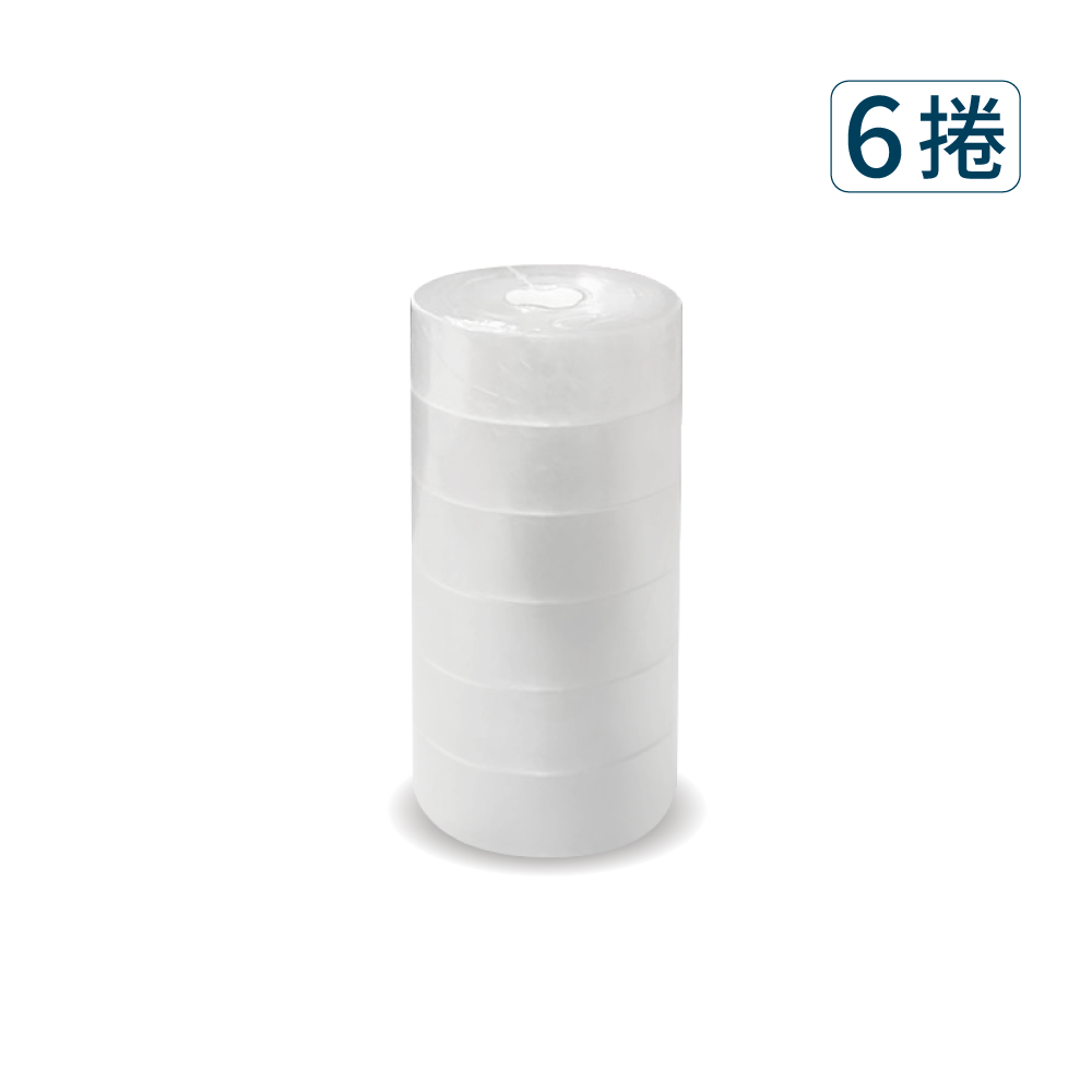 【Excell 臺灣非常】 高品質封箱工具 |  27M透亮小膠帶(6捲)商品圖