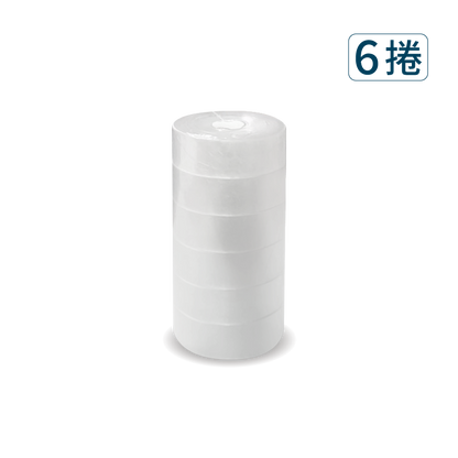 【Excell 臺灣非常】 高品質封箱工具 |  27M透亮小膠帶(6捲)商品圖